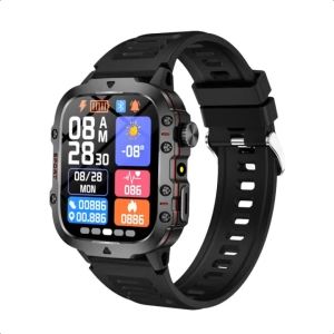 Jam Tangan Pintar H19 Baru 2025 Panggilan Bluetooth Mode Olahraga Kompatibel dengan Android IOS Jam Tangan Pintar Daya Rendah