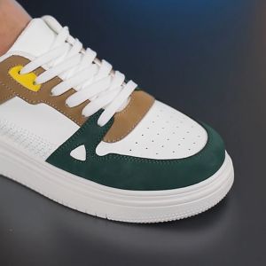 Sepatu sneakers putih sepatu olahraga joging dan sepatu sporty design trendy spesial edition kualitas import