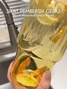 Sikat Pembersih Botol Gelas Bulu Silikon Gagang Panjang Fleksibel Serbaguna Cleaning Brush Silicone Alat Pembersih Botol Susu Bayi Higienis Peralatan Dapur Mencuci Multifungsi