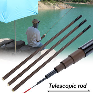 Fishing Rod 2.7m-6.3m Glass Fiber High Quality Hand Fishing Pole with Gift for Saltwater Freshwater Fishing Accessories