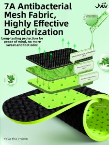 JVBV | Deodorizing Fragrant Mens Sweat-proof Insoles
