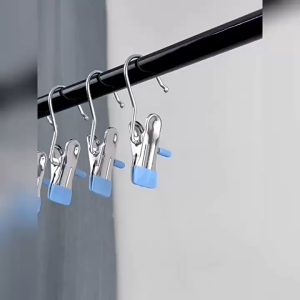 ที่หนีบผ้า (5ชิ้น/แพ็ค ) แบบสแตนเลส คลิปหนีบกางเกง ตัวหนีบผ้า อย่างดี ใช้ได้ทนทาน สีพาสเทล (ร้านส่งในไทย)