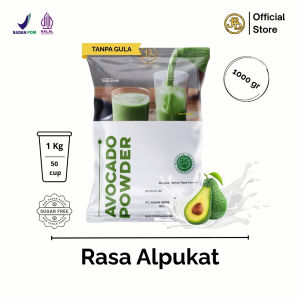 Bubuk Minuman Premium AVOCADO 1Kg || Jakarta Bubble Drink | BPOM&HALAL