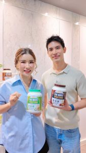 [ใหม่! รสชาไทย] MANA EGGY เซต 2 กระปุก [เลือกรสได้] โปรตีนสนยุกต์ มานาโปรตีน โปรตีนไข่ MANA Protein แคลต่ำ มานา เอ้กกี้ โปรตีนเสริม เพิ่มโปรตีนให้ร่างกาย อยู่ท้อง อิ่มนาน (210 กรัม/กระปุก) GlowWell