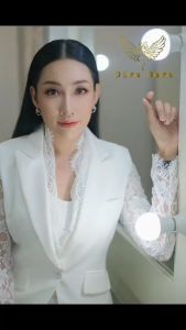 เสื้อสูทแฟชั่นแขนลูกไม้ซีทรู S-6XL (เฉพาะเสื้อสูท) ด้วยรสชาติเหลือง 2303 ซึ่งปรับปรุงไปในมุมมองด้านการผ่าตัด