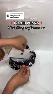 DEOBAGS  TAS SELEMPANG WANITA AUTH3NTICY / TAS SELEMPANG WANITA KECIL LUCU / TAS 2IN1 GW 31