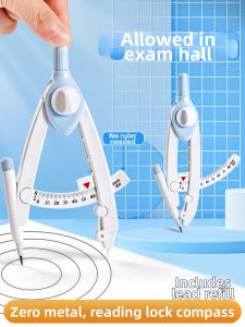 XUEDELE | Student Multi-functional Drawing Ruler for Circles and Lines