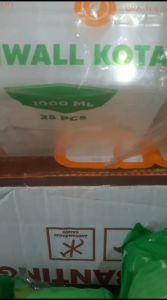 Kotak Makan Plastik Thinwall J.ONE: 25pcs untuk Makanan