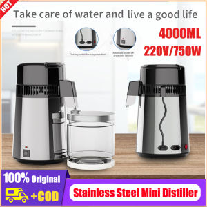 In Stock High Quality 4L Pure Water Filters Distiller Electric Stainless Steel Household Purifier Container Filter Distilled Water Machine