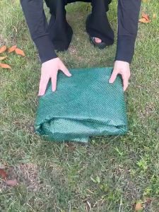 ถุงใส่ใบไม้ ถุงเก็บใบไม้จากกิ่ง ถุงเก็บใบไม้ในสวน ถุงเก็บขยะจากโรงงาน ถุงทำความสะอาดสวนสาธารณะ ถุงผ้า PP