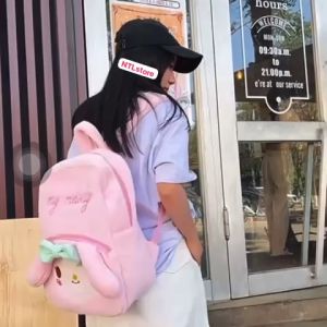 NTL T035 Ransel Sanrio My Melody Cinnamorol Sekolah Anak Dewasa - Tas Punggung TK SD School Backpack