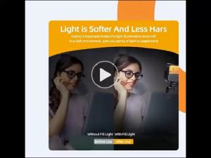 Lampu LED USB Fotografi selfie Zomei WL 62 Original Garansi 3 Bulan