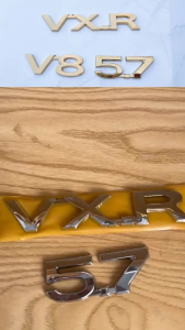 Chữ Nổi VXR 5.7 V8 Dán Sau Xe Land Cruiser LC200 - Bộ Tem Chữ Dành Cho Xe Toyota Land Cruiser