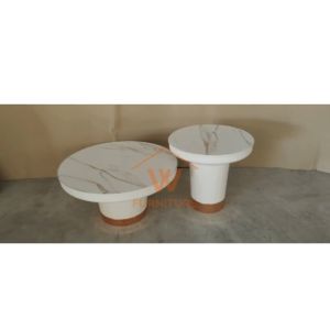 Wfurniture 2in1 Cathy Coffee Table Sintered Stone Ceramic Coffee Table Meja Kopi Batu Coffee Table