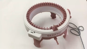 Alat Merajut Otomatis Smart Weaving Machine 22/48-Pin Engkol Tangan Knitting Machine Weaving Loom Mesin Alat Merajut Rajut Otomatis Mesin Rajut Smart Weaver Kids Pintar Yang Digerakkan Dengan Tangan Bisa Merajut Topi Dan Syal Alat Tenun Rajut Diy