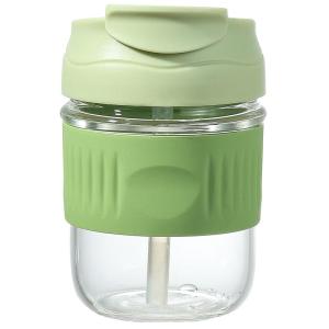 CAROTE | Portable Large Capacity Glass Straw Cup