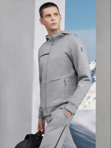 Kelme | Mens Hooded Knit Sport Jacket Autumn Winter