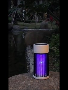 HYTRA Lampu Perangkap Nyamuk USB Isi Ulang Portabel 1000V Sunyi 20dB Pembasmi Nyamuk Elektrik