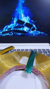 Vasadena List Sofa PVC Gold and Silver Mirror Premium 3 cm (1Roll 15 Meter)