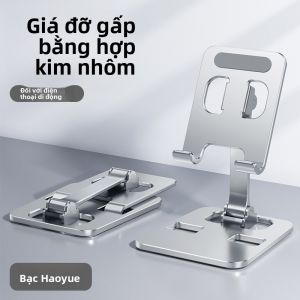 Piple | Đế Hỗ Trợ Gập và Xoay 360 Độ cho Máy Tính Bàn và iPad 12.9 inch Tương Thích với Bảng Vẽ cho Phát Sóng Trực Tiếp Xem Video Chụp Ảnh và Chơi Game