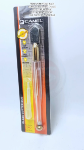 Pisau Pemotong Kaca CAMEL / Alat Pemotong Kaca / Glass Cutter Eco CAMEL Ergonomis Tajam Presisi Anti Slip