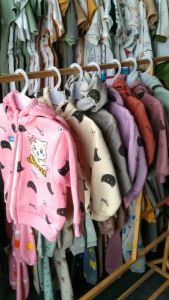 Jaket Bayi Anak fleece Resleting Kupluk SWEET CAT HBc SNI Size 3-12 Bulan ZJK10