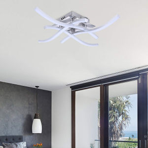 48CM Simple Wave Ceiling Lamp Led Light For Room Bedroom Decorantion Ceiling Light Cloakroom Aisle Corridor Light