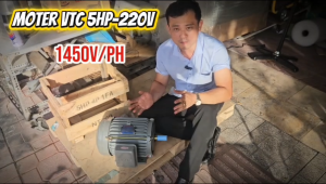 Động cơ kéo moter VTC NT500 5HP - 220V - 1450V/PH
