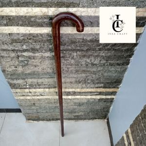 Tongkat jalan kayu galih asem model payung super premium R69