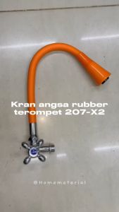 kran sink angsa flexsibel rubber terompet 207 -x2 karet silicon baling warna Homematerial