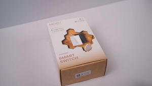 MOES | MOES Tuya WiFi Matter Smart Light Switch US Glass Touch Fireproof Neutral Wire Required Alexa Google Home HomeKit Compatible