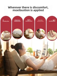 Portable Multi-Function Moxibustion Cushion Steam Therapy Machine Home Use Box Butt Personal Moxa Tools round Shape Stainless Steel
