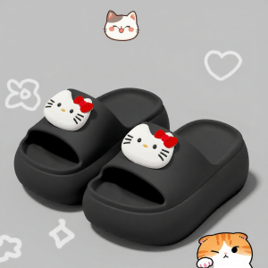 BUYANGSI | Non-slip Breathable EVA Soft Sole Ballet Peep Hole Shoes