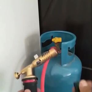 Fire Torch Handle Copper Welding Torch Head Aluminum Soldering Handle Liquefied Propane Gas Torch Precious Metal Melting Torch