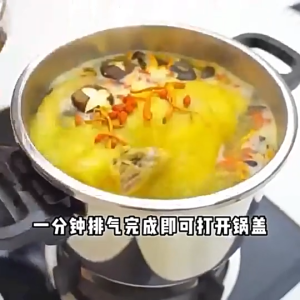 German 304 Stainless Steel High Pressure Cooker 100Kpa 4L/6L/8L/10L Household Thickened Explosion-Proof Variable Pressure Multi-Purpose Pressure Cooker