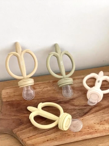 Túi nhai gặm hoa quả kiêm gặm nướu xuất Hàn túi nhai ăn dặm chống hóc Silicone