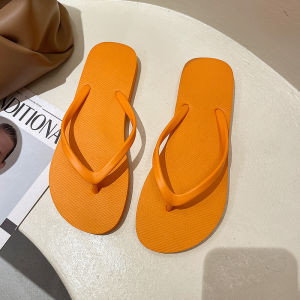 JIFANPAUL | Womens Outdoor Slip-Resistant Black Flip Flops