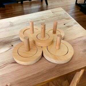 Cetakan donat satu set siap pakai ukuran 8cm