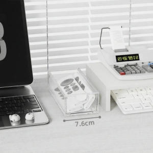 Jiaxun | Drawertype Organizer Box for Cosmetics and Jewelry Transparent Plastic