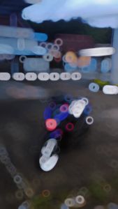 SEPASANG LAMPU KIRI KANAN ALIS MOTOR 30CM