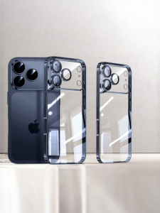 YOUSIDUN | Drop-proof Full-body Camera Protection Electroplated Simple Style Phone Case