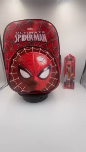 AYSANTARA Tas Ransel Anak Laki Laki Spiderman Sekolah TK - PAUD 3 Dimensi