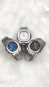 [ VUA ĐỒNG HỒ ] Đồng Hồ Nam PT Viền Trơn Máy Cơ Automatic 40mm Chống Nước 3ATM