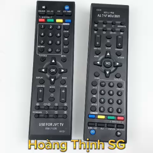 Remote điều khiển tivi JVC Mã 01 Remote tivi JVC - Tặng kèm pin - T&U Remote