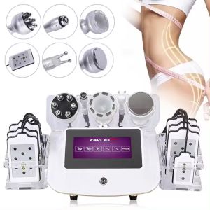 Newest 6 In 1 Lipo Laser Weight Loss Vacuum Cavitation RF Skin Firming EMS Face Lifting Cavitation System