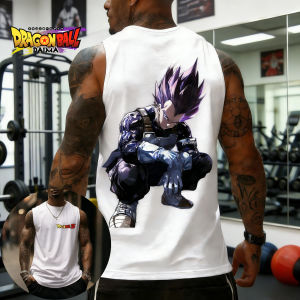 Bandai | Cyber Functional Vegeta Summer Sleeveless Fitness Vest Men and Women Wear Fitness Out of The Street Directly Handsome Fried