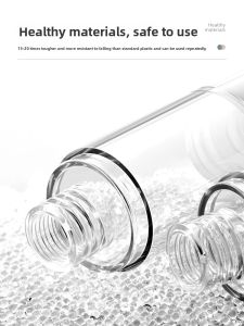CHUSHE | Portable Travel Dispenser Bottle Vacuum Pump Head for Shampoo and Body Wash