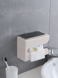 Kotak Tempat Tissue Serbaguna / Tempat Tisu Tempel Dinding Dapur Toilet Tissue Box