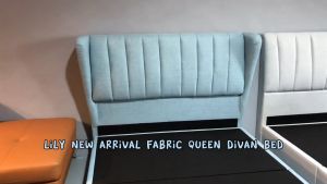 Lily Fabric Queen Bed Frame I HOME [FREE INSTALLATION]