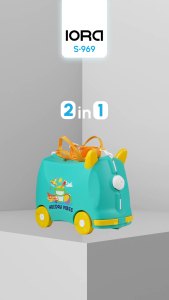 Koper Seatable Travel Luggage Iora S969 - PMB Toys